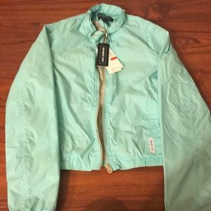 MEMBERS ONLY baby blue jacket size XS